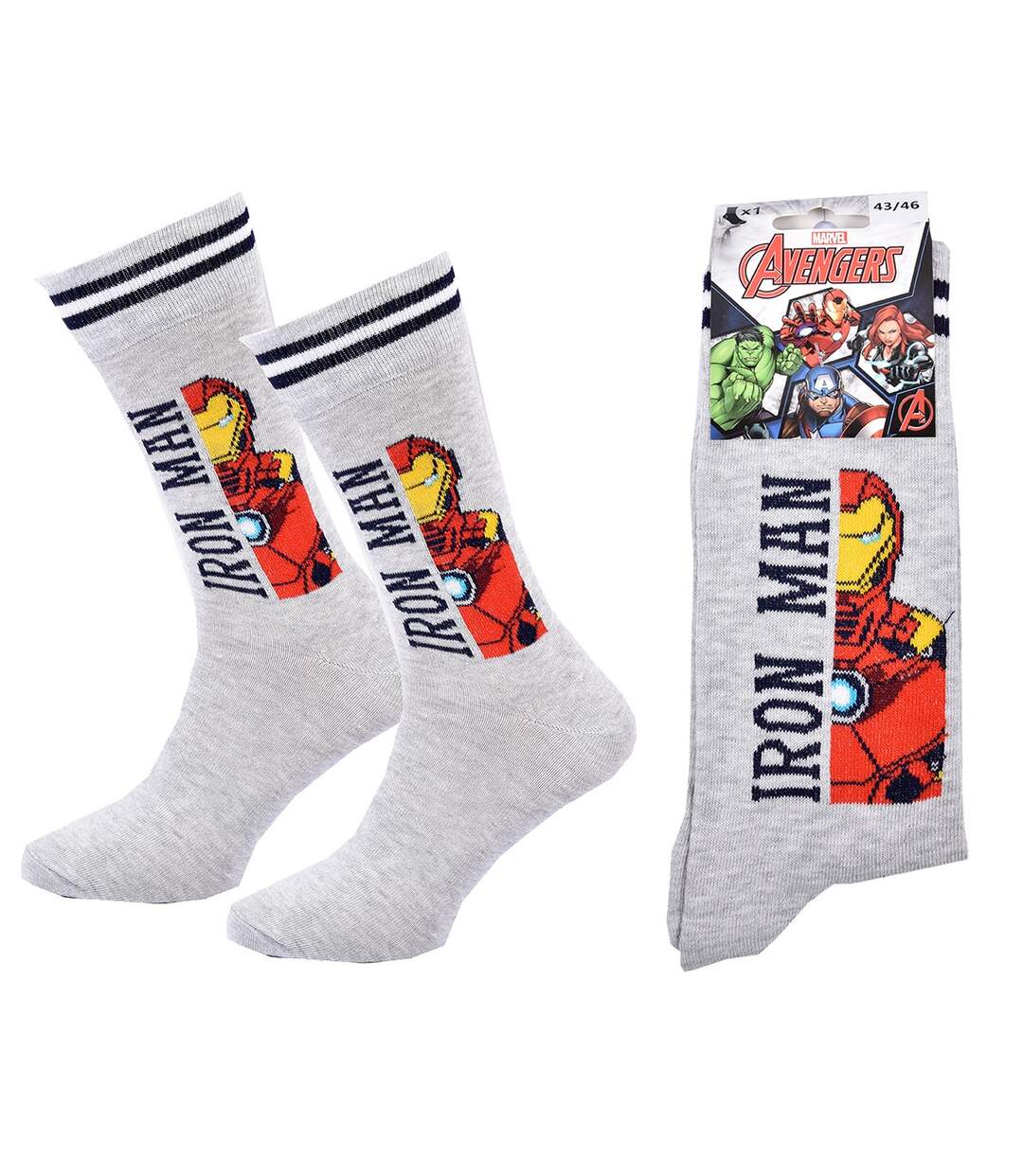 Chaussettes Pack Cadeaux Homme SUPERHEROS IRON23-3