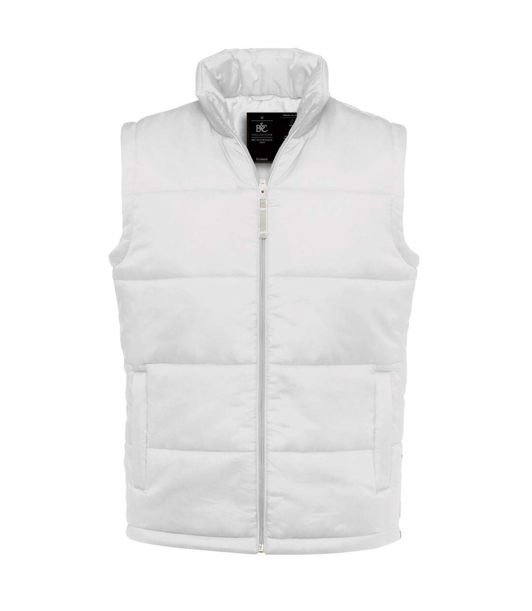 Veste sans manches homme blanc B&C-1