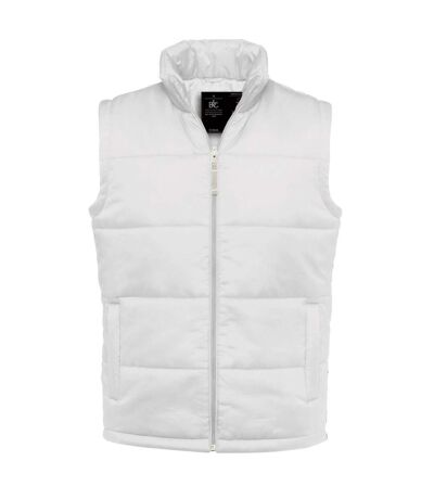 Veste sans manches homme blanc B&C