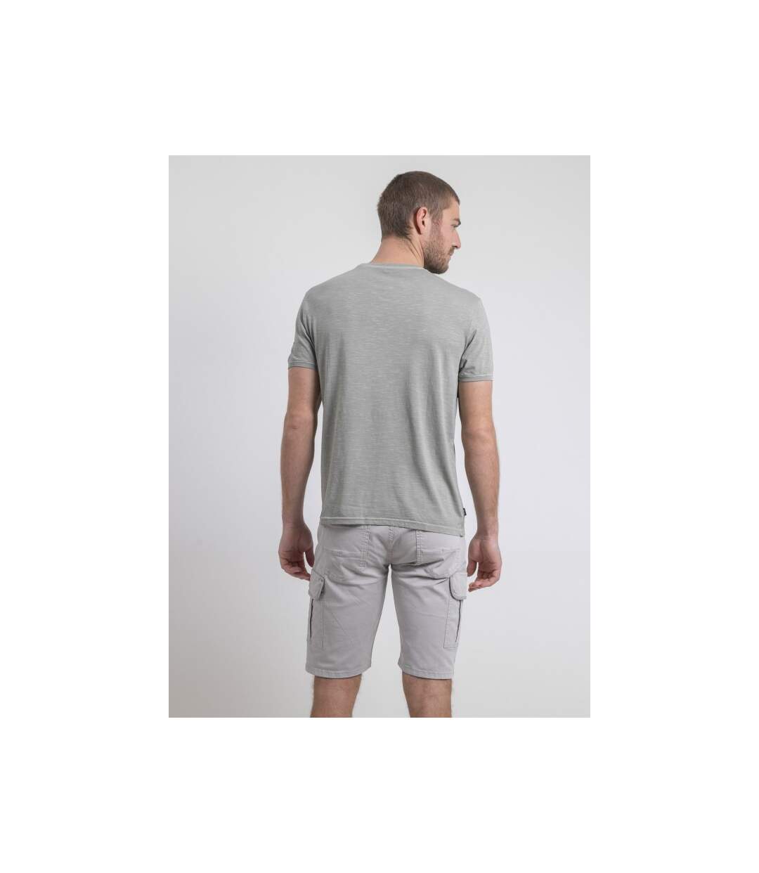 T-shirt col rond pur coton NERIGOTE-2