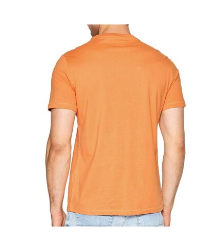 T-shirt Orange Homme Guess Aidy - L