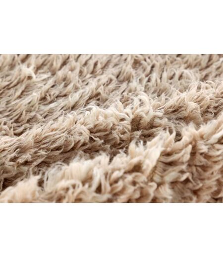 Tapis Déco en Laine Leiko 200x300cm Beige