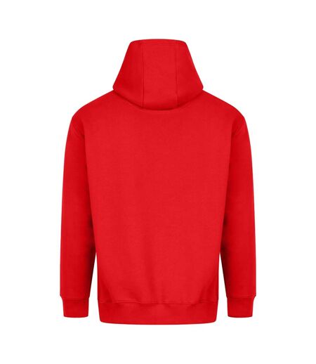 Sweat À Capuche Vision Adulte Rouge Feu Awdis