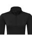 Haut De Sport Manches Longues Sport Femme Noir TriDri-3