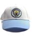 Manchester City FC Contrast Baseball Cap (Sky Blue/White)