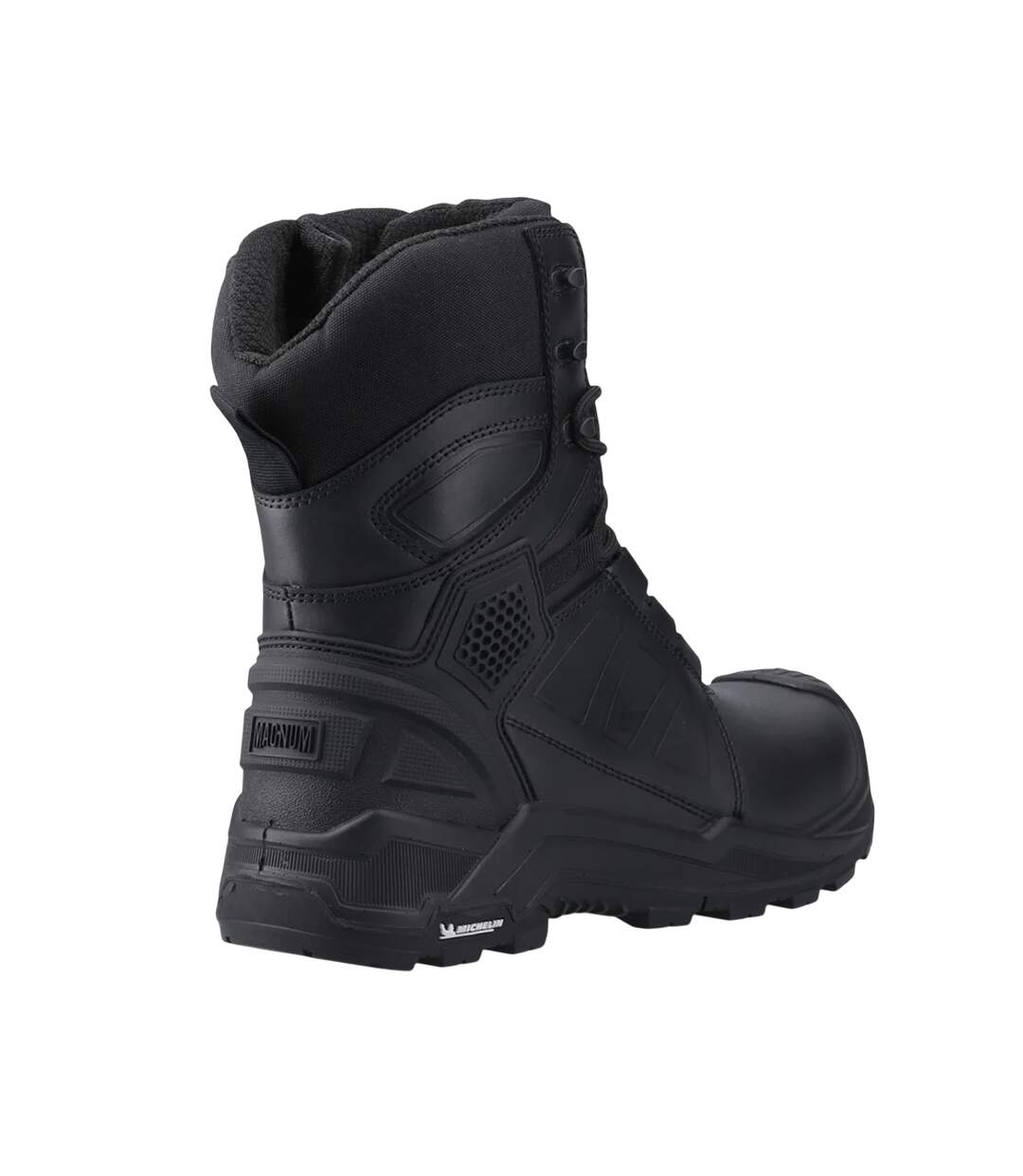 Mens Storm Force 8 Waterproof Safety Boots Black Magnum-2