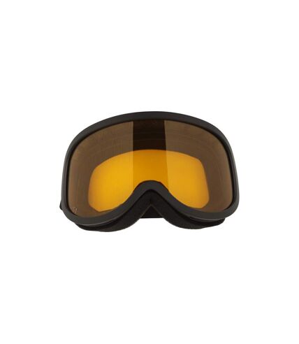 Unisex adult ski goggles one size black Mountain Warehouse