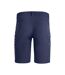 Short cargo bend adulte bleu marine foncé Clique-2