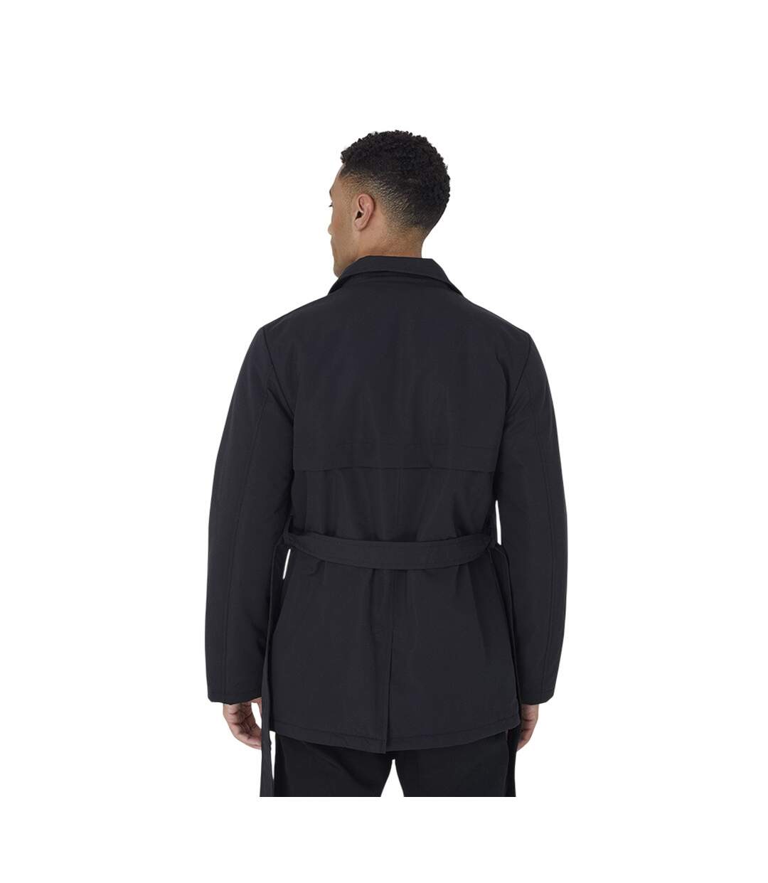 Trench Homme Noir Brave Soul-3
