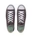 Womens/ladies Canvas Flat Trainers Charcoal SoulCal-4