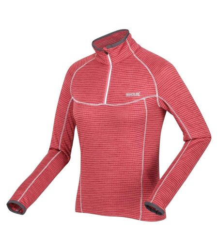 Womens/ladies Yonder Raglan Long-sleeved Sweatshirt Mineral Red Regatta