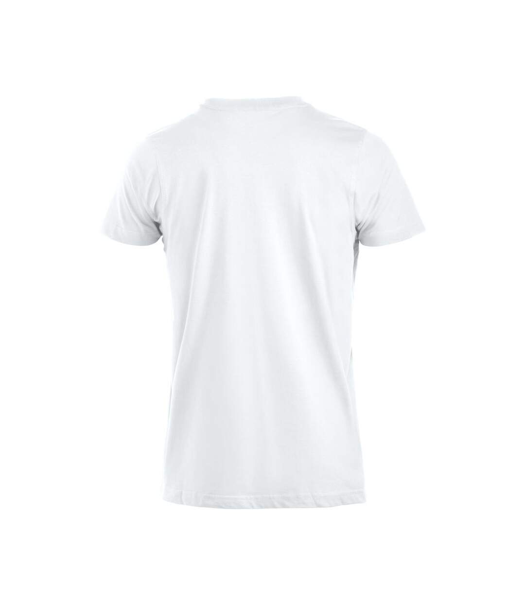 T-shirt premium homme blanc Clique-2