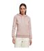 Sweat À Capuche Femme Rose Pâle Build Your Brand-1