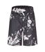 Short Motif/style Floral Sinclair Homme Noir Criminal Damage-1