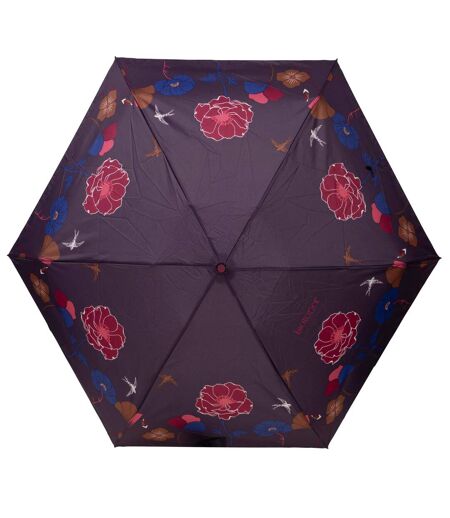 Isotoner Parapluie femme compact, solide, ultra déperlant, à ouverture manuelle