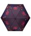 Isotoner Parapluie femme compact, solide, ultra déperlant, à ouverture manuelle-3