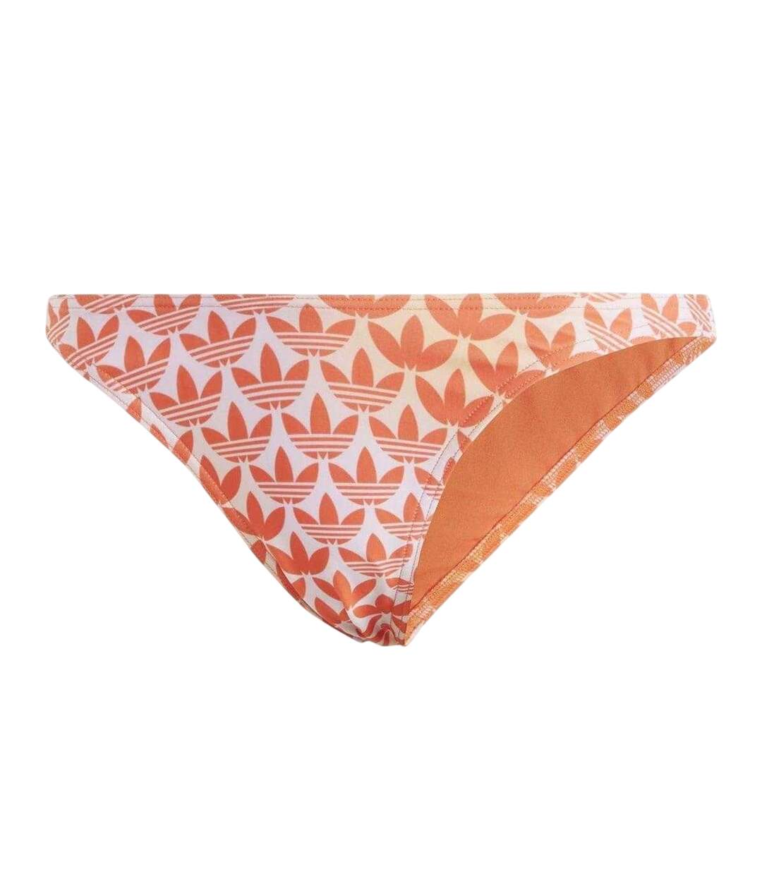 Bas De Maillot De Bain Motif/style Monogramme Femme Rose Pâle Orange Adidas-1