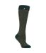 Ladies Thermal Long Wellington Boot Socks with Soft Brushed Lining-1