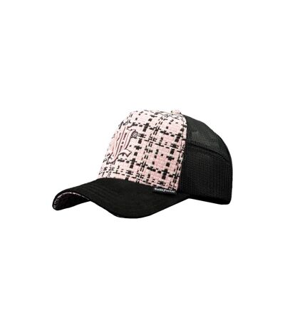 Casquette trucker avec filet visière suédine Kiss Me Rock'n Free Life