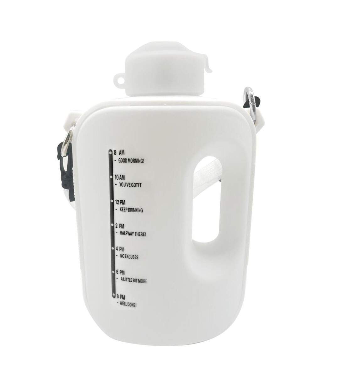 2.5l Water Bottle One Size White LA Gear-2