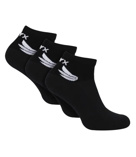3 Pack Mens Bamboo Ankle Socks | Reinforced Heel & Toe Soft Breathable Socks