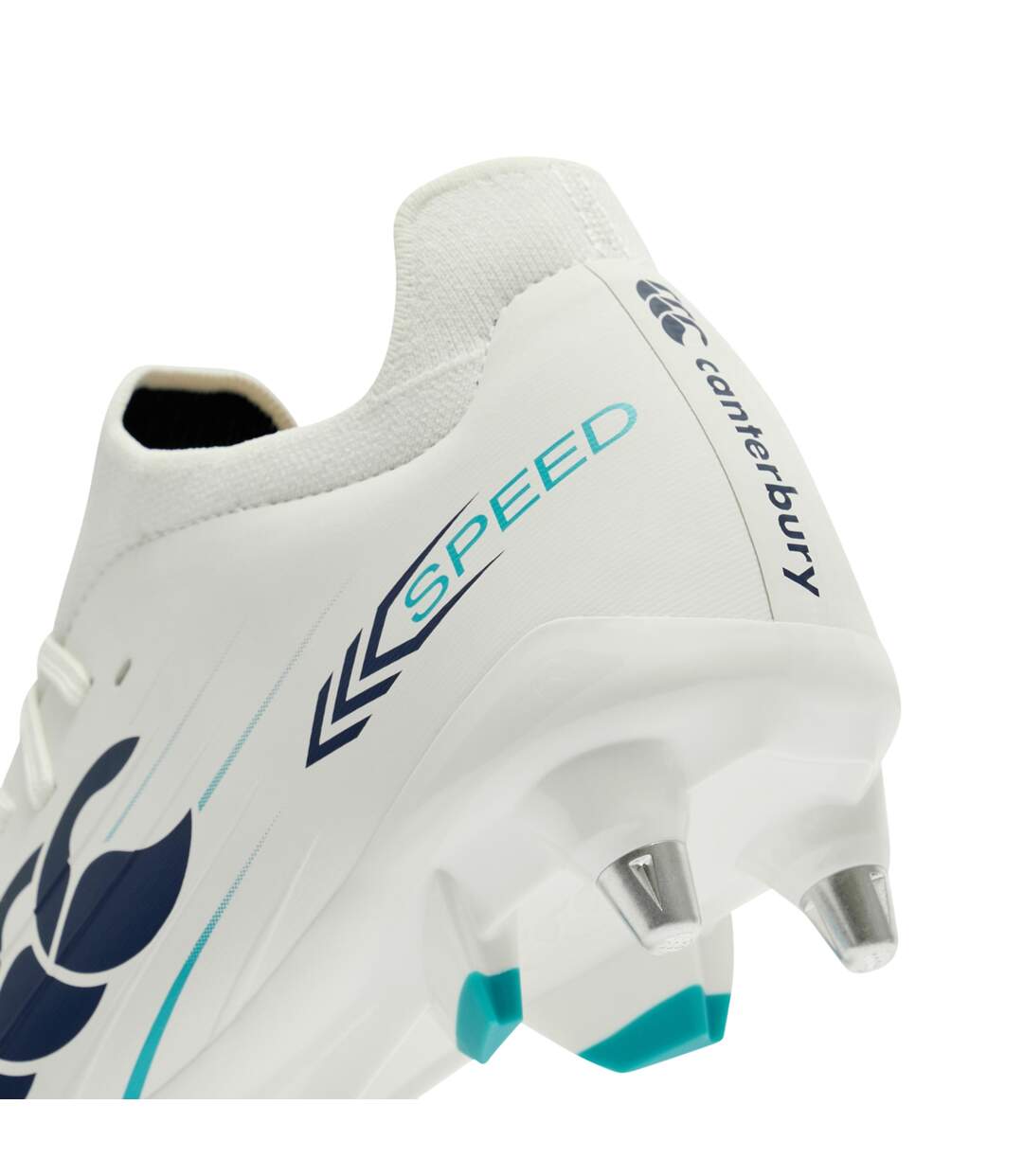 Unisex Adult Speed Falcon Pro 2.0 Soft Ground Rugby Boots White Canterbury-4