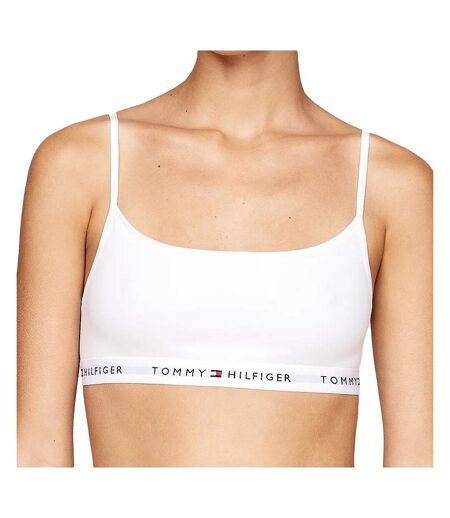 2X brassières blanche/rose femme tommy hilfiger 2 pack bralette - l