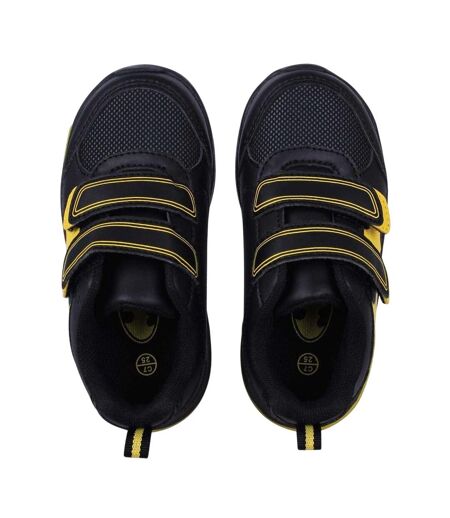 Baskets Motif/style Illuminé Garçon Noir Jaune Batman