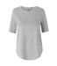 T-shirt Femme Gris Neutral-1