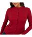 Womens/ladies Button Through Long-sleeved Top Rouge Brave Soul-4