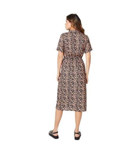 Robe chemisier femme beige Principles