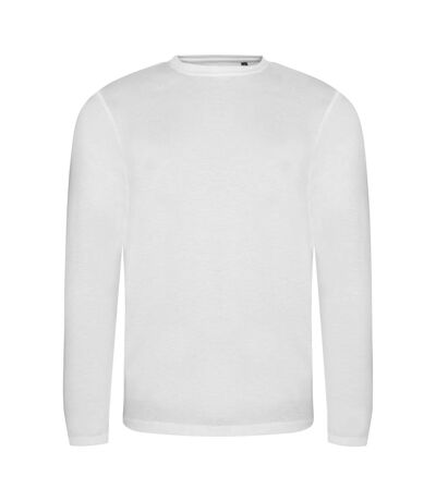 T-shirt à manches longues homme blanc AWDis