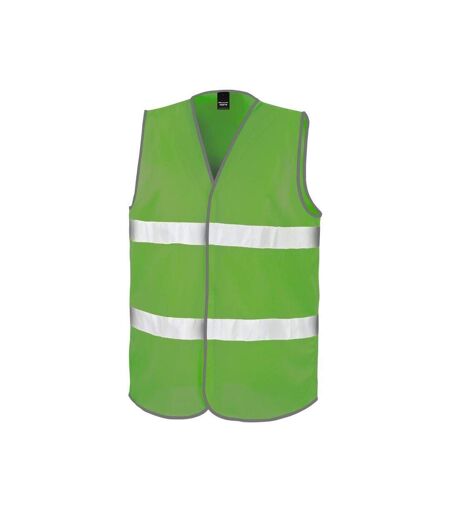 Gilet haute visibilité enhance adulte vert citron SAFE-GUARD by Result