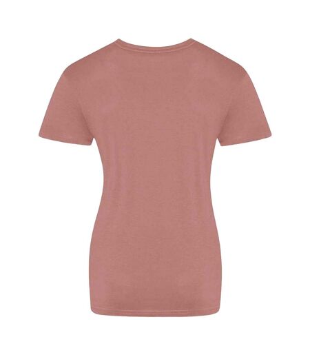 Womens/ladies the 100 t-shirt dusty pink Awdis