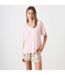 Short-sleeved V-neck pajamas JJBDH0200 women