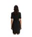 Robe Droite Manches Courtes Daleah Femme Noir Boss-3