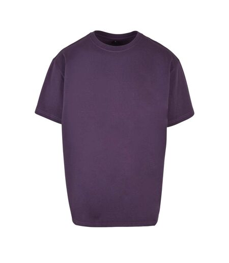 T-shirt adulte violet foncé Build Your Brand Build Your Brand