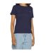 T-shirt Motif/style Logo Femme Bleu Marine Tommy Hilfiger-1