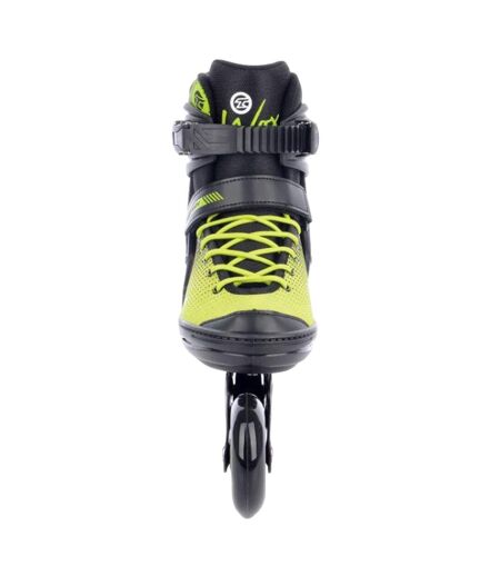 Patins À Roulettes Alignées Wox Homme 43 Fr Noir Vert Tempish