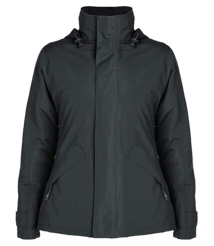 Ladies Lightweight Waterproof Rain Coat with Detachable Hood