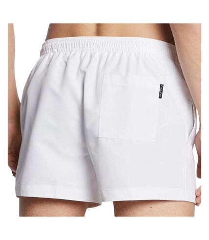 Short de bain Blanc Homme Calvin Klein KM0KM00801 - L