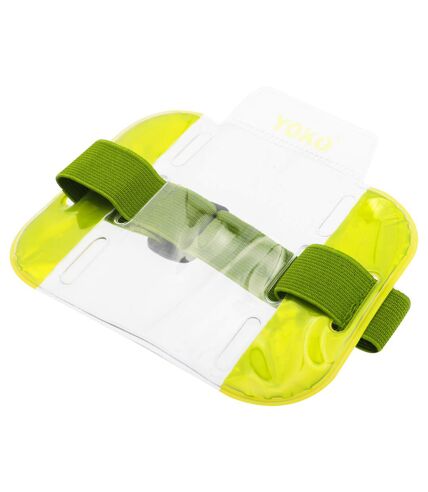 Yoko ID Armbands / Accessories (Pack of 4) (Floro Yellow) (One Size) - UTBC4156