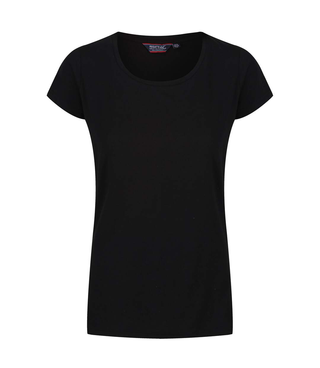 T-shirt Manches Courtes Carlie Femme Noir Regatta-2