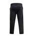 Duke Mens Kingsize Albert Open Hem Jogging Bottoms (Black) - UTDC134-2
