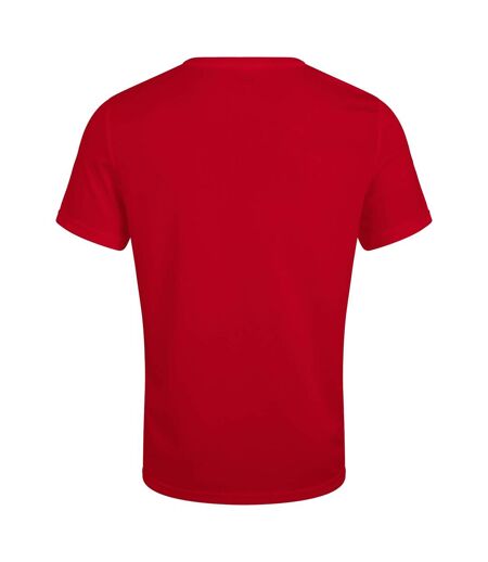 Mens Club Dry T-shirt Flag Red Canterbury