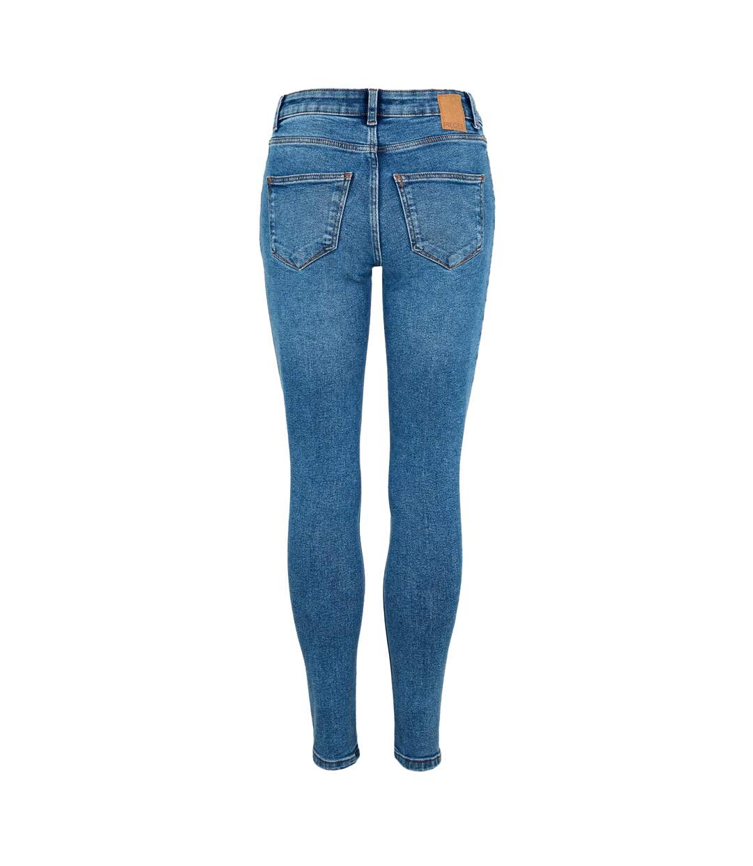 Jean Motif/style Usé Femme Bleu Pieces-3