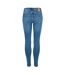 Jean Motif/style Usé Femme Bleu Pieces-3