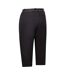 Womens/ladies Grateful 3/4 Shorts Black Trespass-2