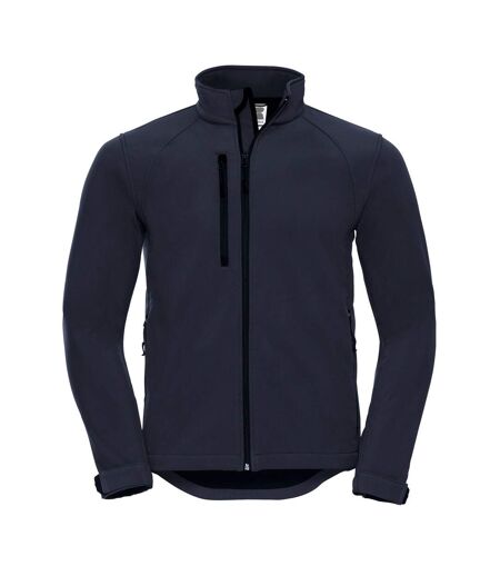 Veste Softshell Homme Bleu Marine Français Russell