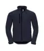 Veste Softshell Homme Bleu Marine Français Russell-1